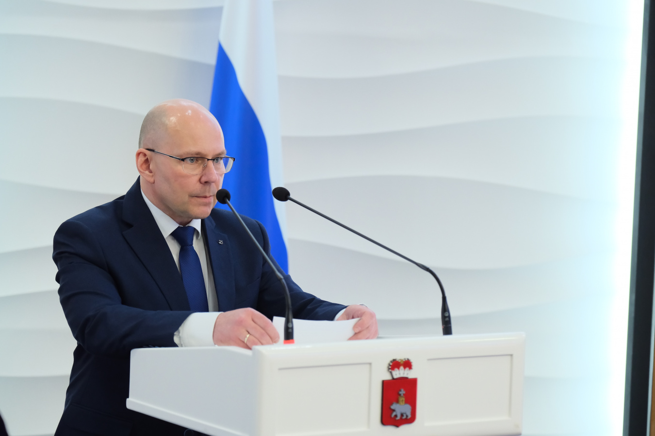 Полпред Игорь Комаров представил нового ГФИ по Пермскому краю