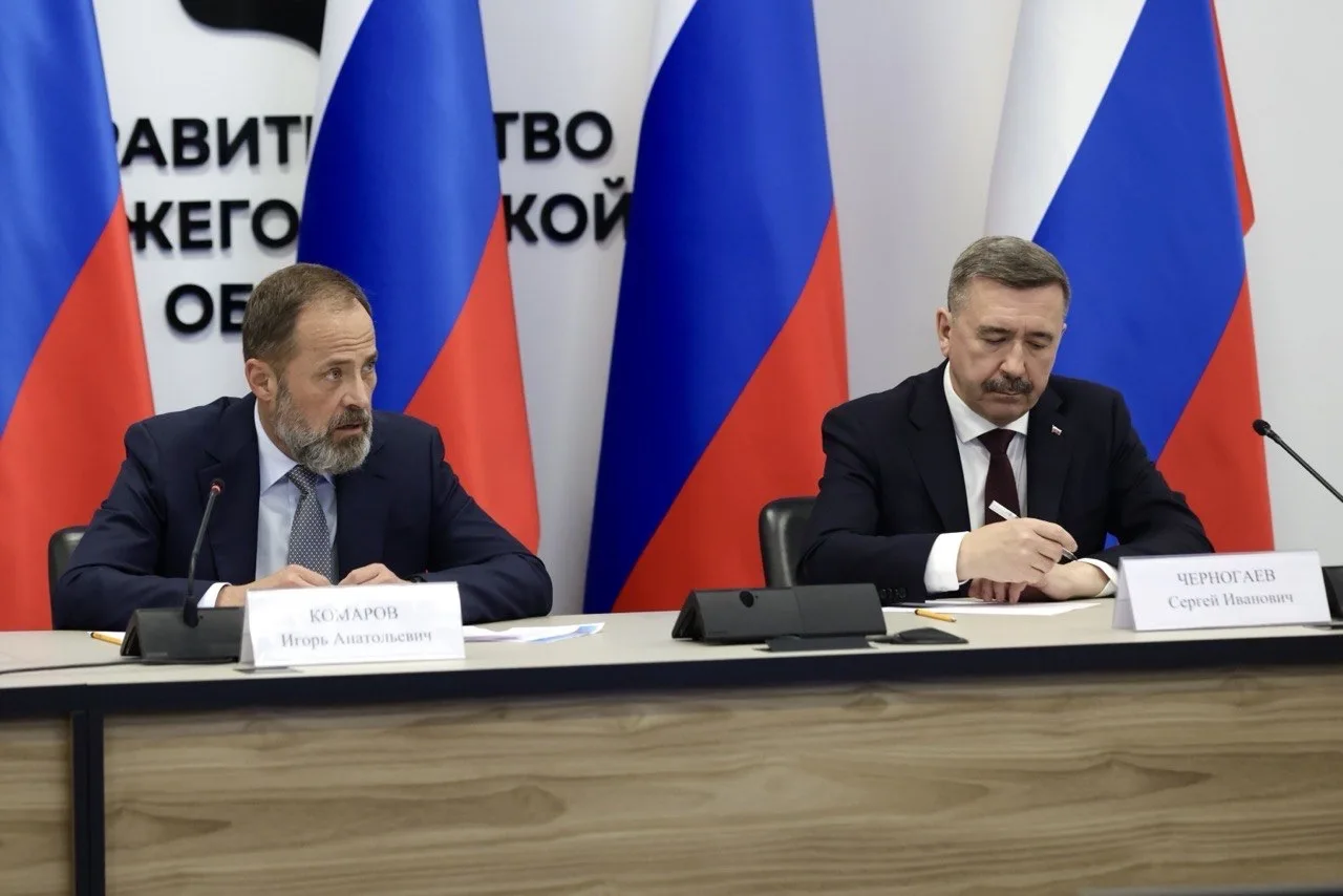 Игорь Комаров и Сергей Черногаев обсудили защиту трудовых прав и развитие социального партнёрства в ПФО