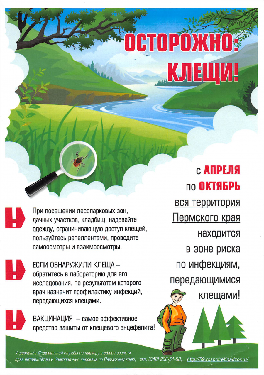 Профилактика клещевых инфекций