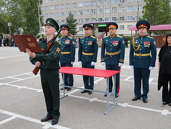 Курсанты Пермского военного института Росгвардии приняли Военную присягу